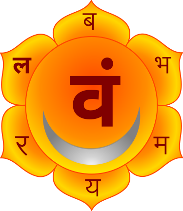 Chakra Healing Techniques : 7 Powerful Ways to Balance Your Energy Portals 14 Swadhisthana.svg