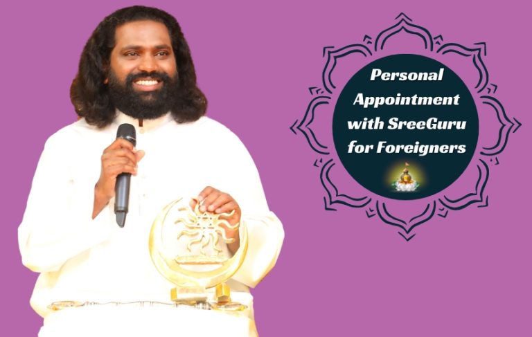 Personal Appointment with SreeGuru for Foreigners