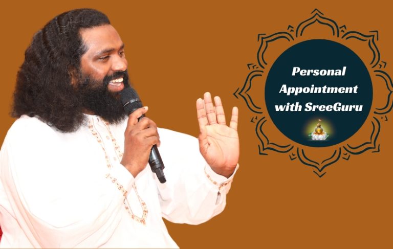 Personal Appointment with SreeGuru