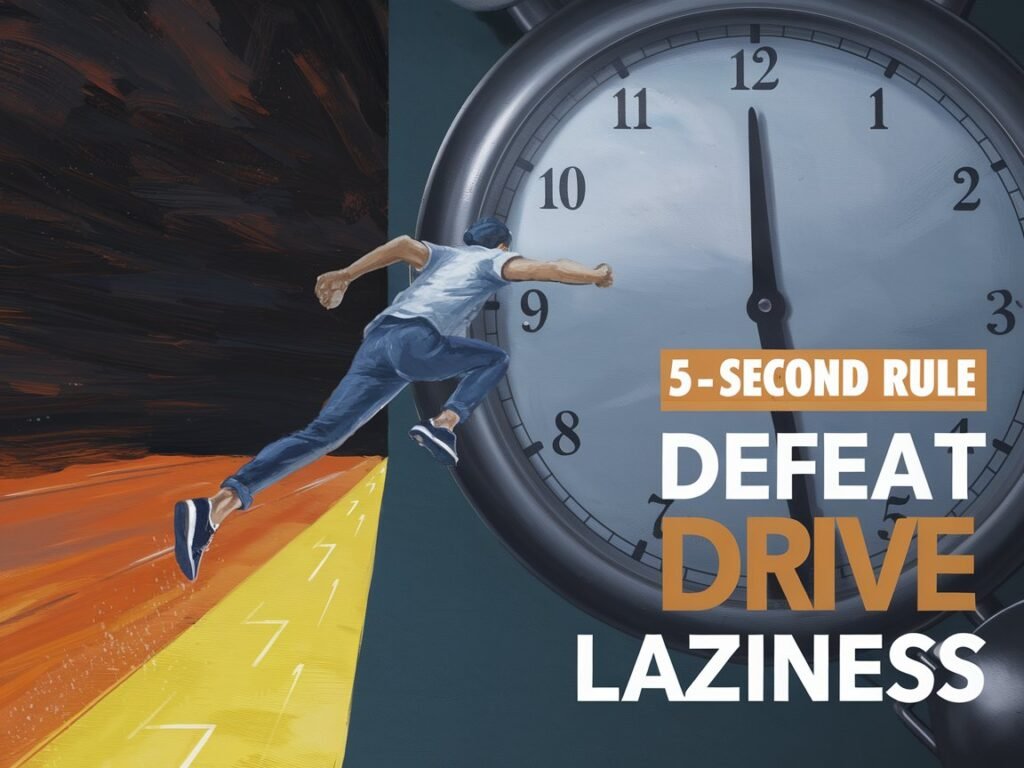 The 5 Second Rule to defeat Laziness