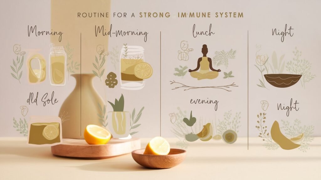 Routine for Stronger Immune System