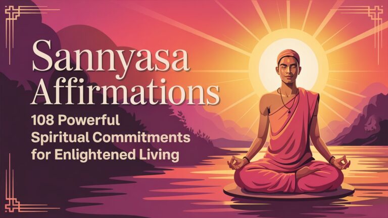 108 Sannyasa Affirmations