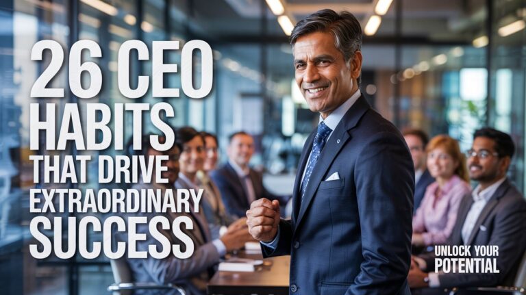 Social Service by SP Maestro 87 26 CEO Habits That Drive Extraordinary Success