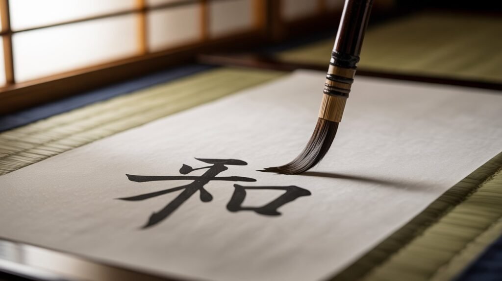 Japanese Techniques to Stop Overthinking: 4 Powerful Ancient Methods That Will Transform Your Mental Peace 14 Japanese calligraphy brush