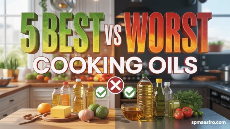 5 BEST vs 5 WORST Cooking Oils