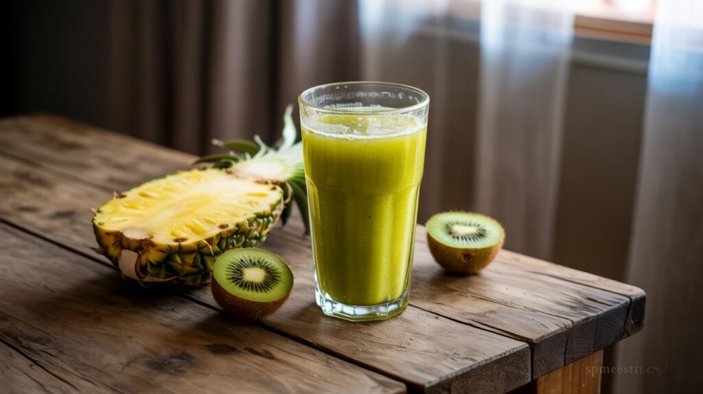 Tropical yellow-green juice - Glow Juice Challenge