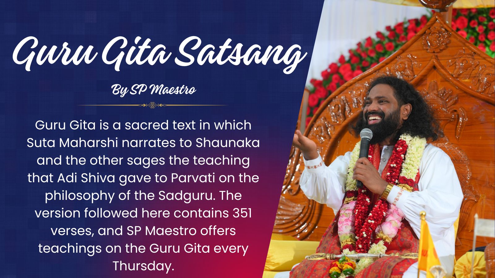 Gruu Gita Satsang by SP Maestro