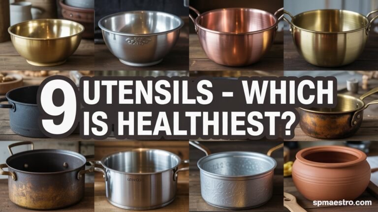 9 Utensiles which is the healthiest