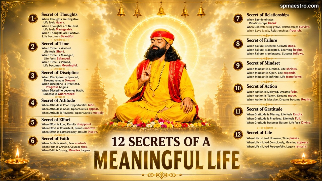 12 Secrets of the meaningful life