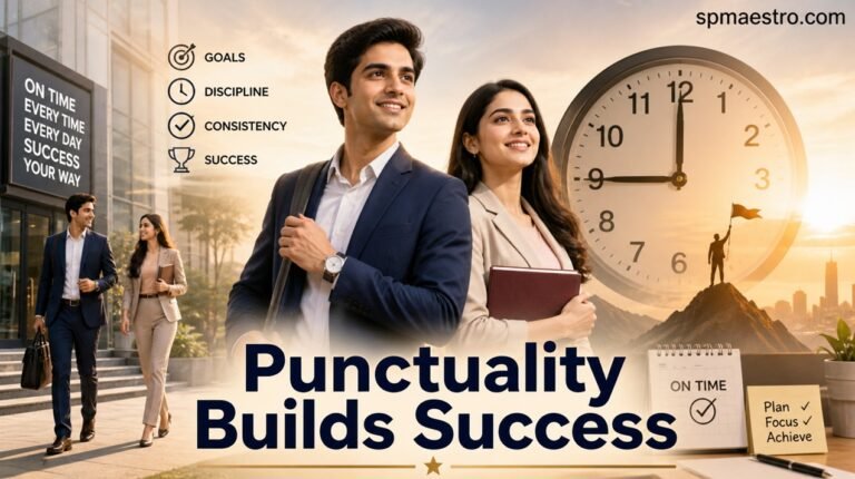 Social Service by SP Maestro 6 Punctuality Builds Success